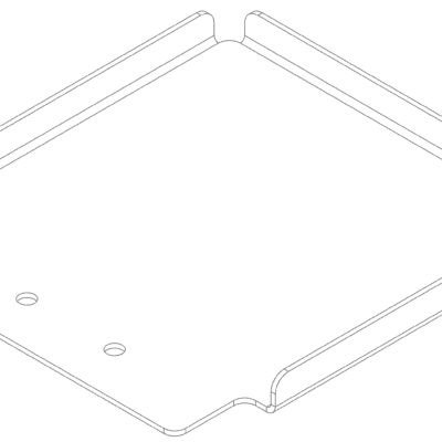 Mouse Tray (with tools and fasteners)